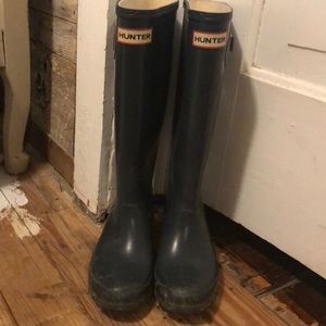 Hunter Boots Huntress USA 4M/5F Navy Color